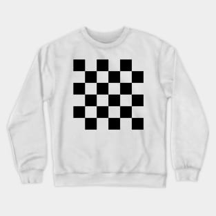 chessboard design Crewneck Sweatshirt